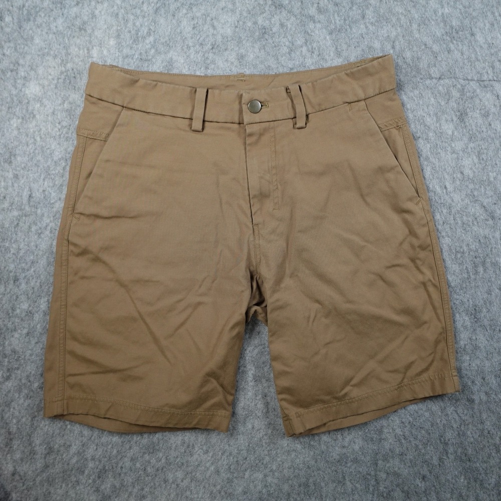 Lululemon Shorts Mens 30 Brown Artifact Commission Golf 9" Qwick Chino